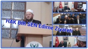 Hak-Bir-Sen Edirne Belediye Başkanlığını Ziyaret Ettiler